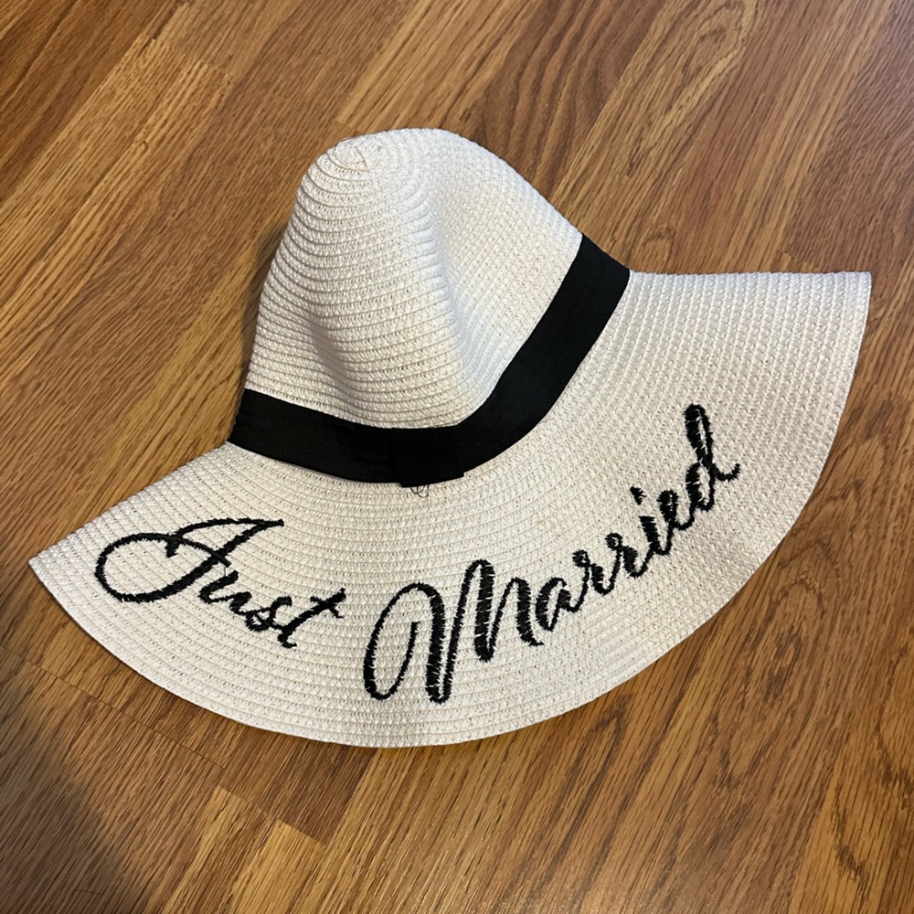 “Just Married” Hat